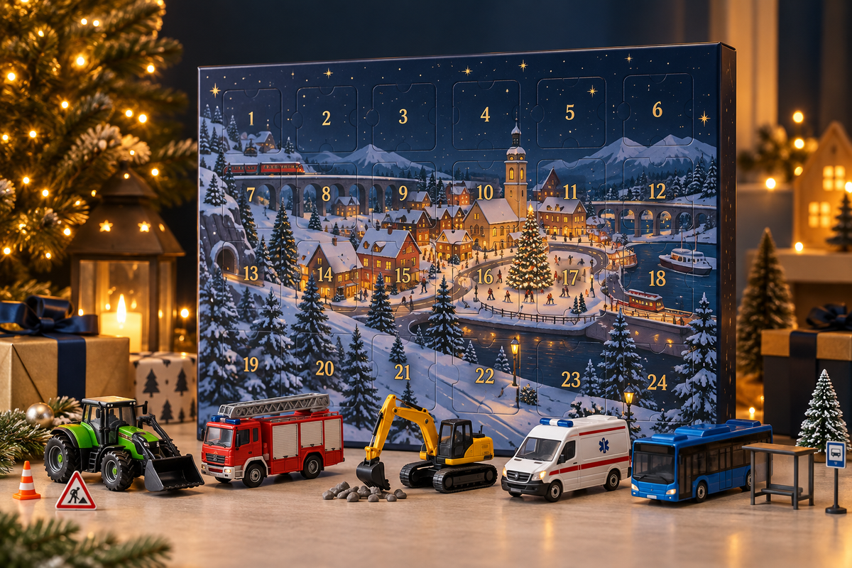 Fordonsflottan™ – 24-dagars julkalender med fordon